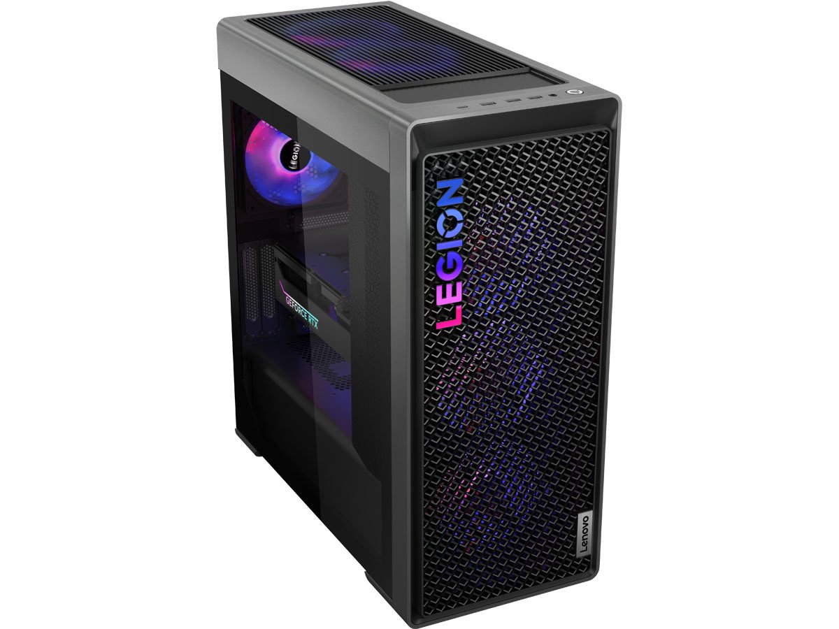 Lenovo Legion T7 widok z lewej strony