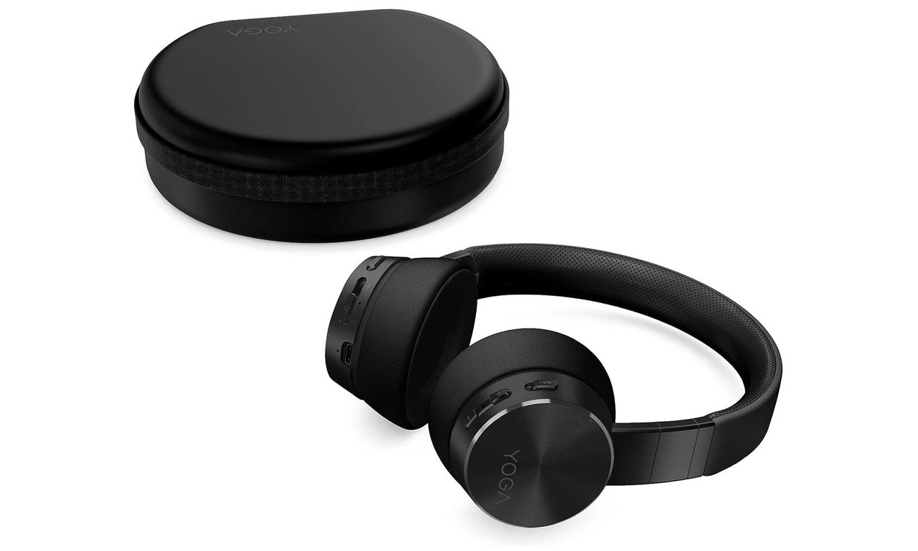 Lenovo Yoga Active Noise Cancellation Headphones-Shadow Black