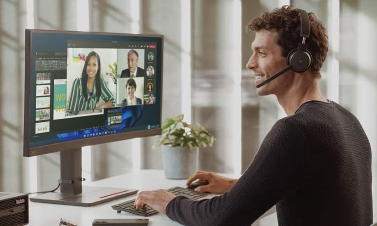 Zestaw słuchawkowy Lenovo Go Wireless ANC - Grafika lifestyle