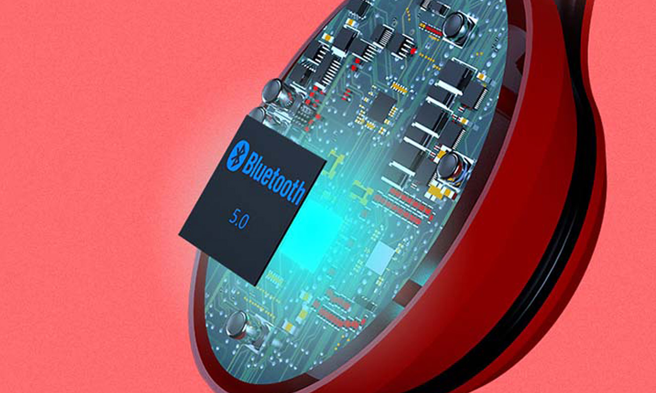 Nauszne słuchawki bezprzewodowe Lenovo HD200 - Stabilna łączność bezprzewodowa