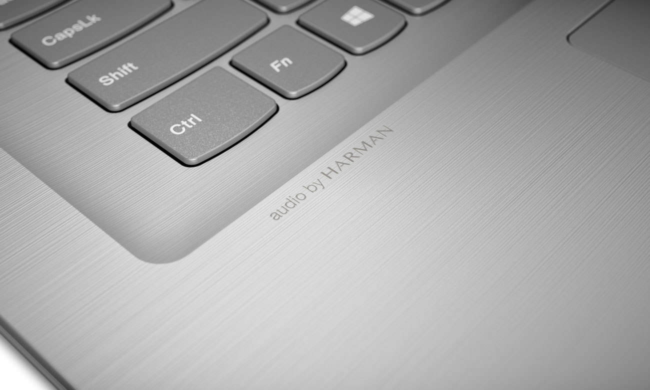 Lenovo Ideapad 320s Dwa głośniki Harman oraz system Dolby Audio