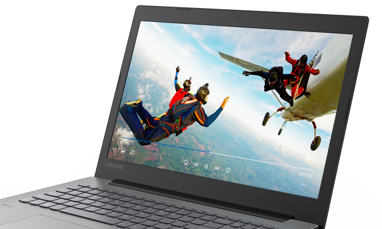 Lenovo Ideapad 330 Realistyczny, wyraźny obraz i pełne, ciepłe brzmienie