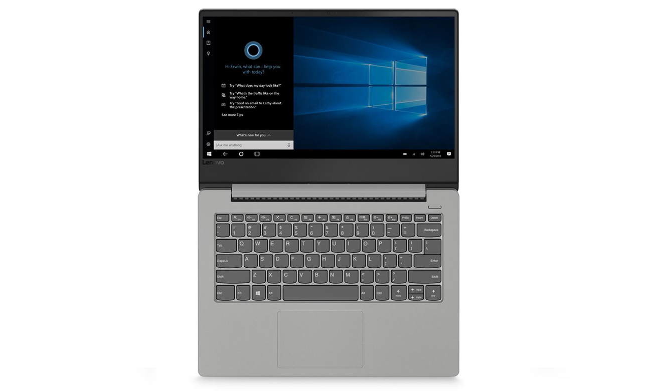Lenovo Ideapad 330s Pełne, ciepłe brzmienie Dolby Audio