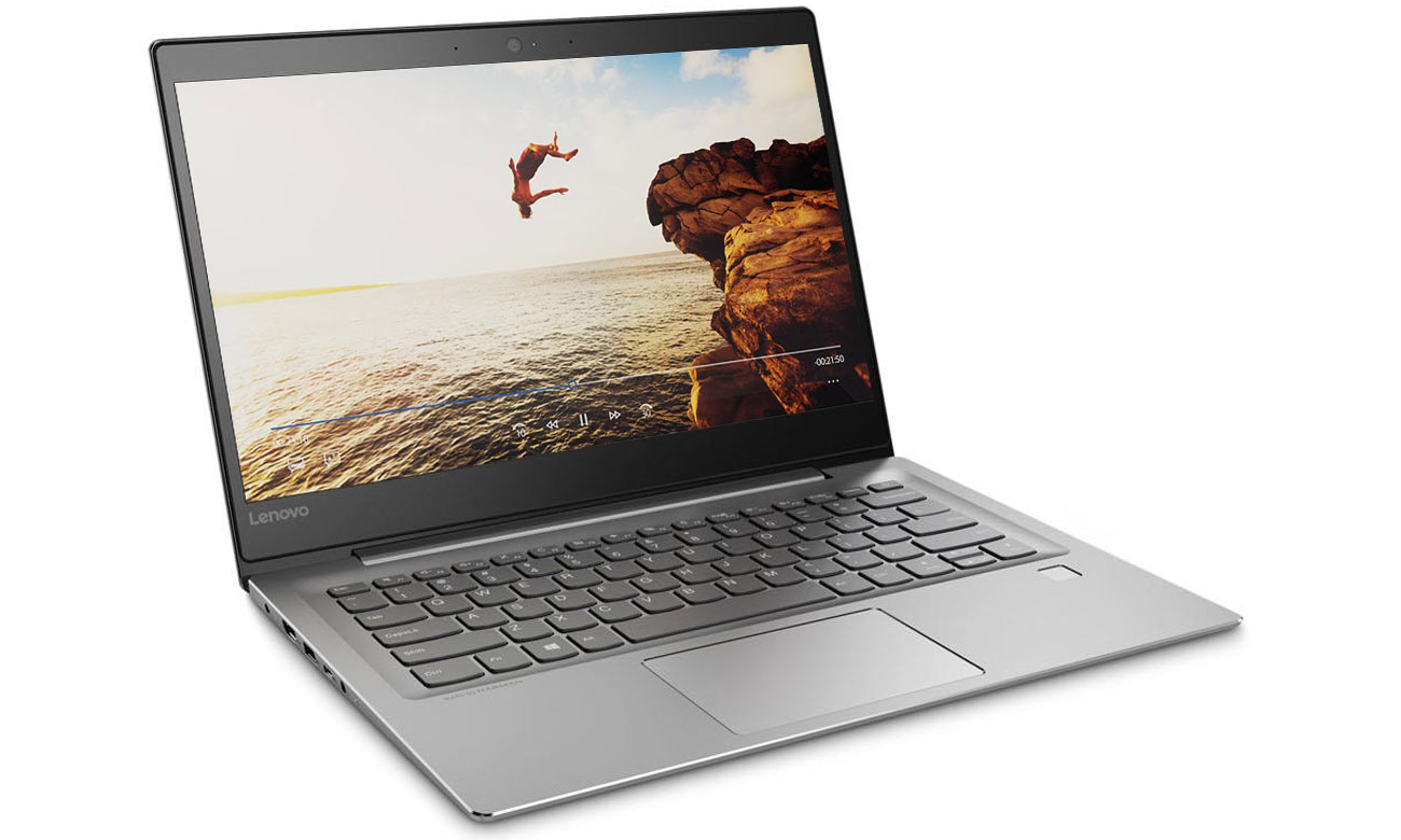 Lenovo Ideapad 520s-14 Wspaniała jakość obrazu na matrycy IPS Full HD