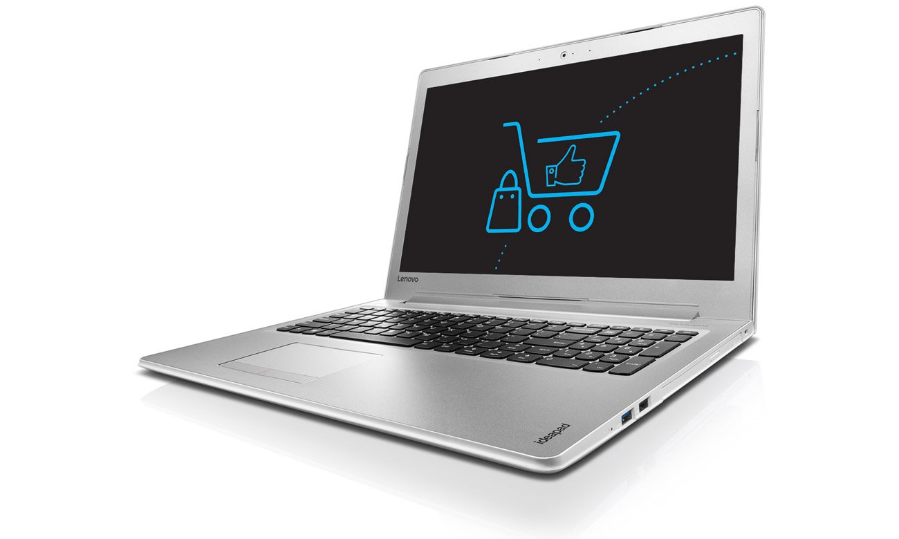 Laptop Ideapad 510 podświetlana klawiatura