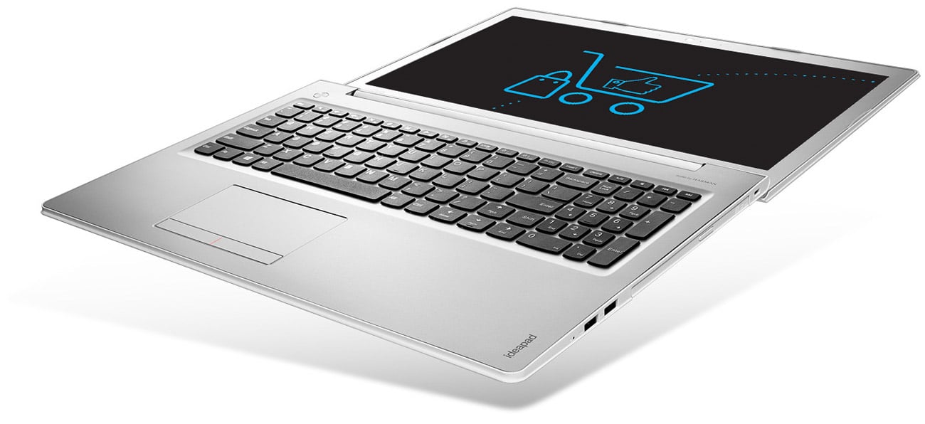 Laptop Ideapad 510 zawias 180 stopni smukły lekki mobilny