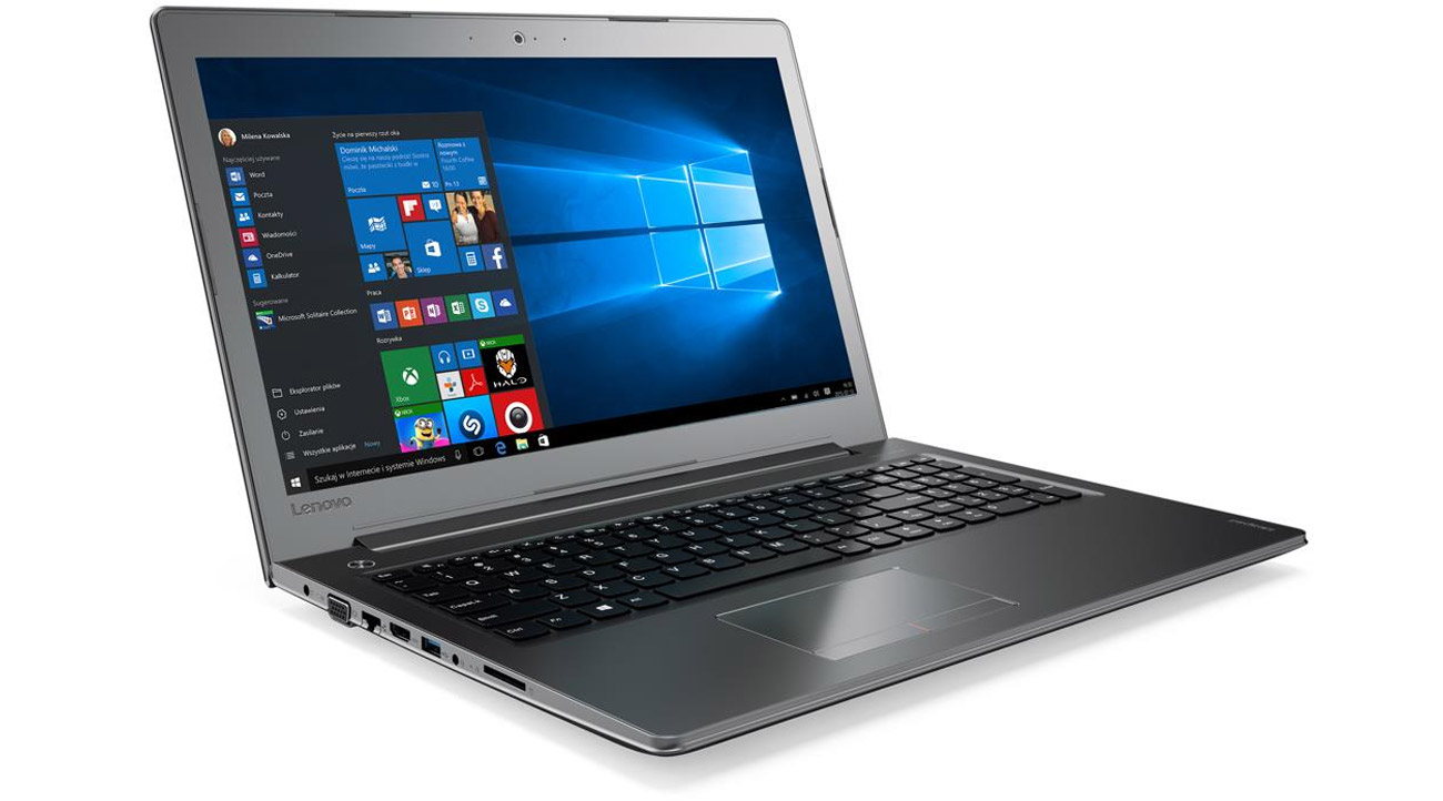 Laptop Lenovo IdeaPad 510 karta graficzna NVIDIA GeForce efekty graficzne