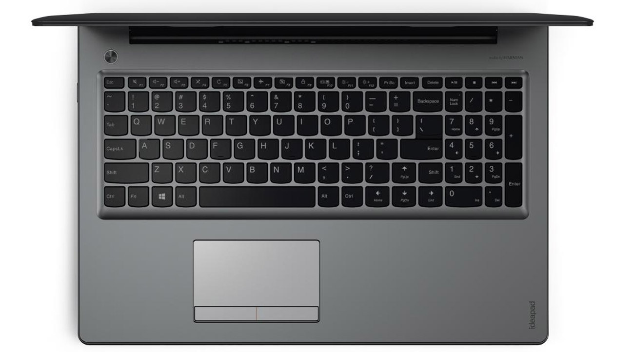 Laptop Lenovo IdeaPad 510 podświetlana klawiatura