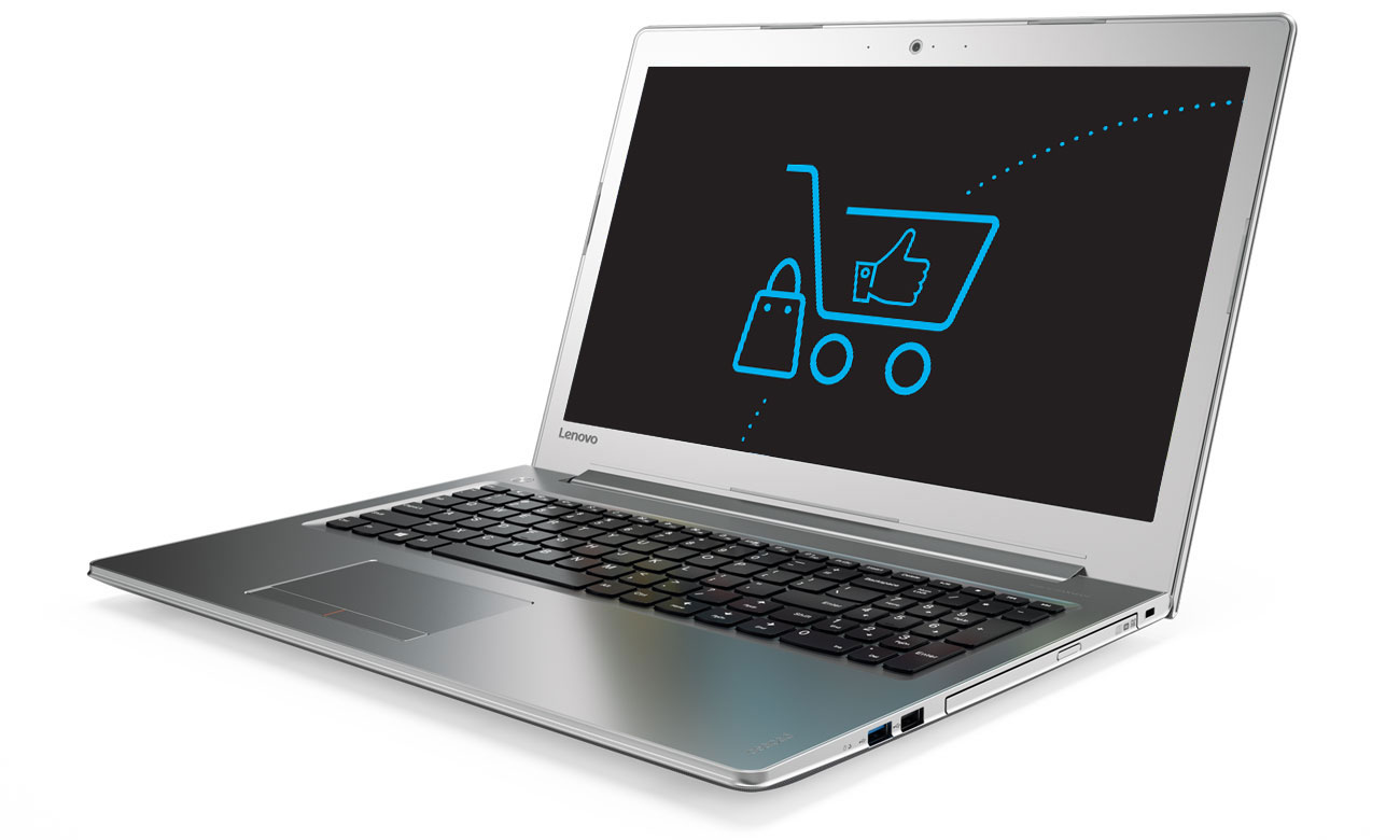 Laptop Lenovo Ideapad 510 karta graficzna NVIDIA GeForce efekty graficzne