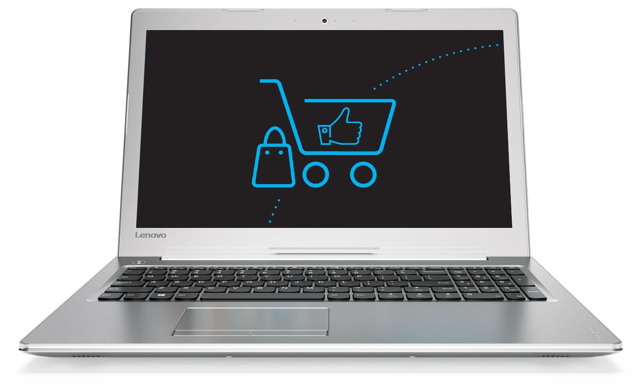 Laptop Lenovo Ideapad 510 ekran full hd wbudowana kamera wysoka jakość obrazu