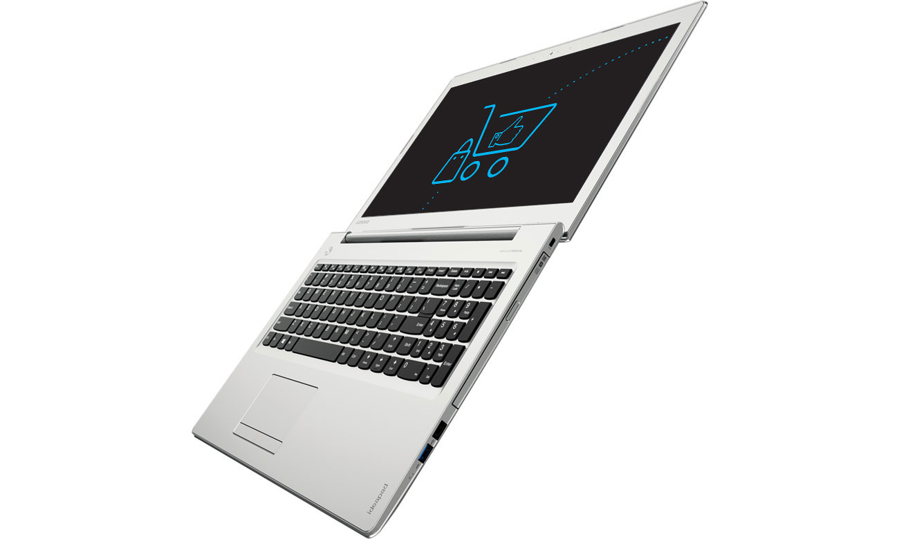 Laptop Lenovo Ideapad 510 smukły lekki mobilny
