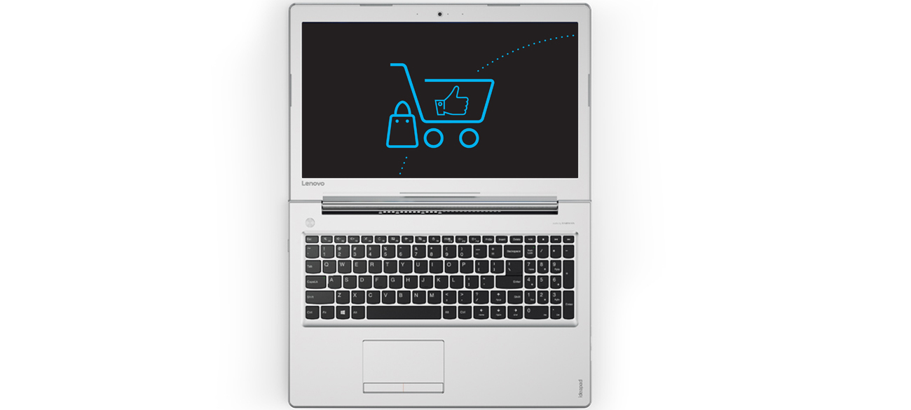 Laptop Lenovo Ideapad 510 zawias 180 stopni smukły lekki mobilny