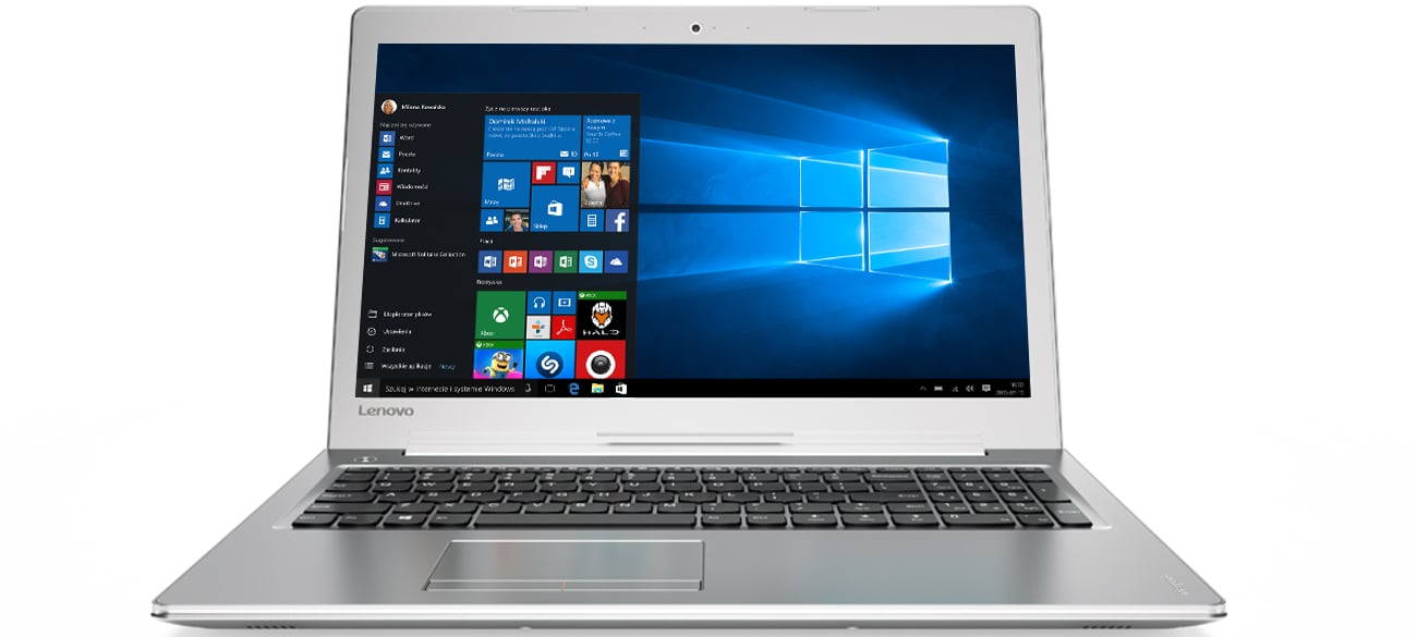 Laptop Lenovo Ideapad 510 podświetlana klawiatura