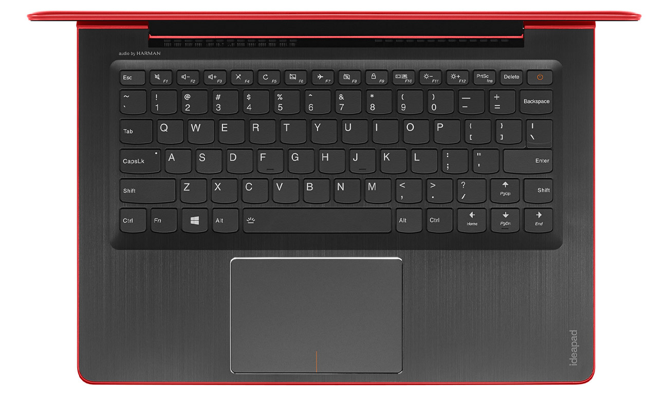 Laptop Lenovo Ideapad 510s głośniki stereo Harman Audio