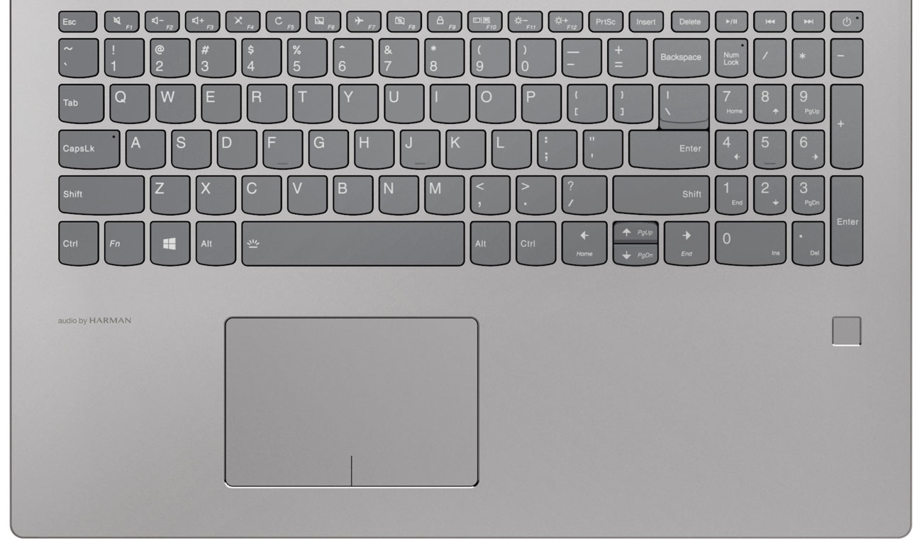 Lenovo Ideapad 520 Czytnik linii papilarnych