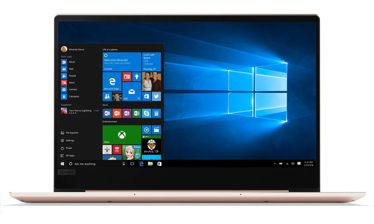 Lenovo Ideapad 720s-13 Procesor AMD Ryzen 7 2700U
