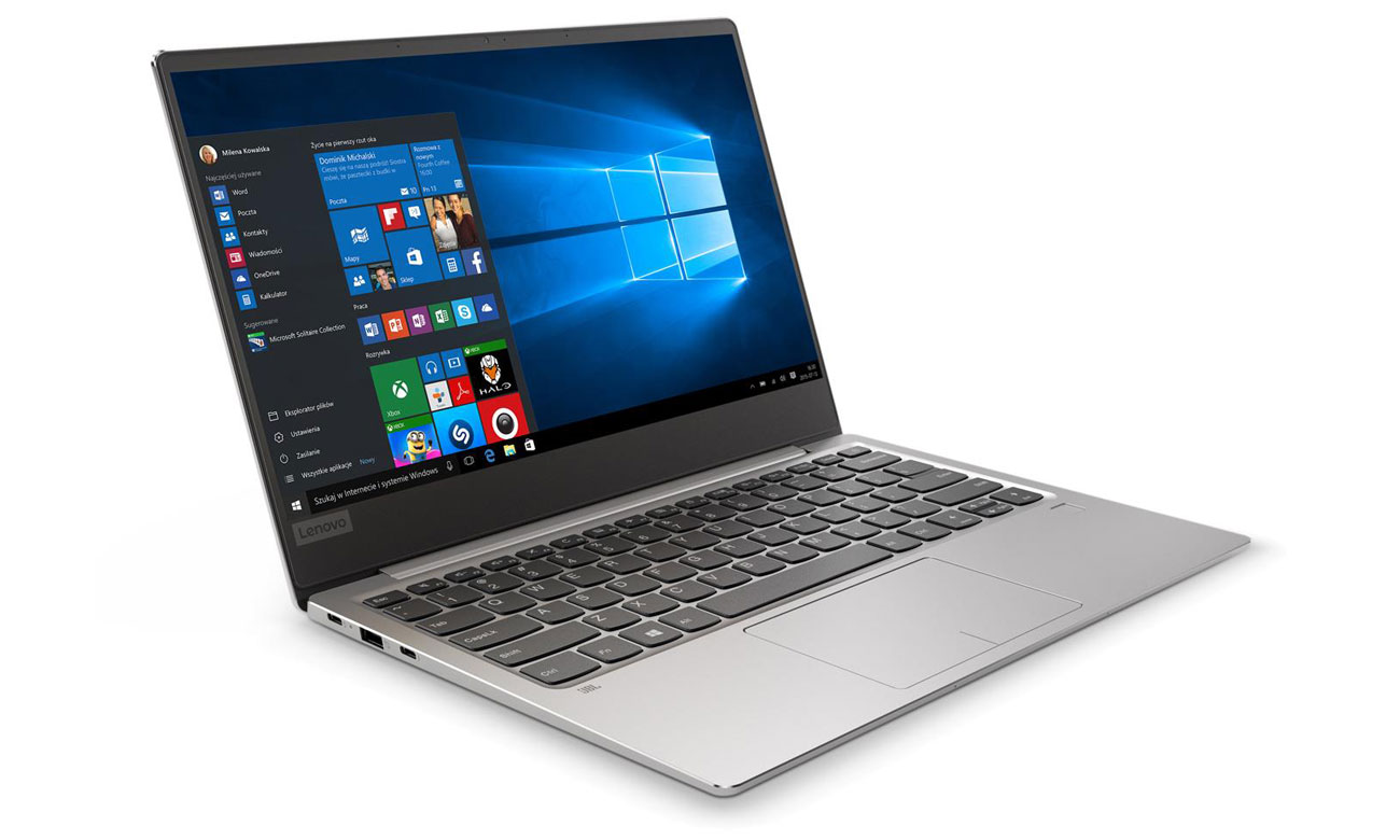 Lenovo Ideapad 720s-13 Długi czas pracy baterii