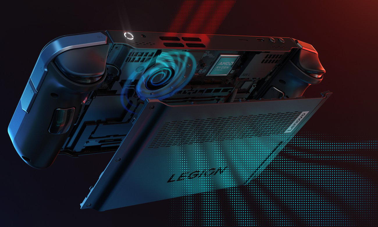 Портативна консоль Lenovo Legion Go - охолодження Lenovo Legion Coldfront
