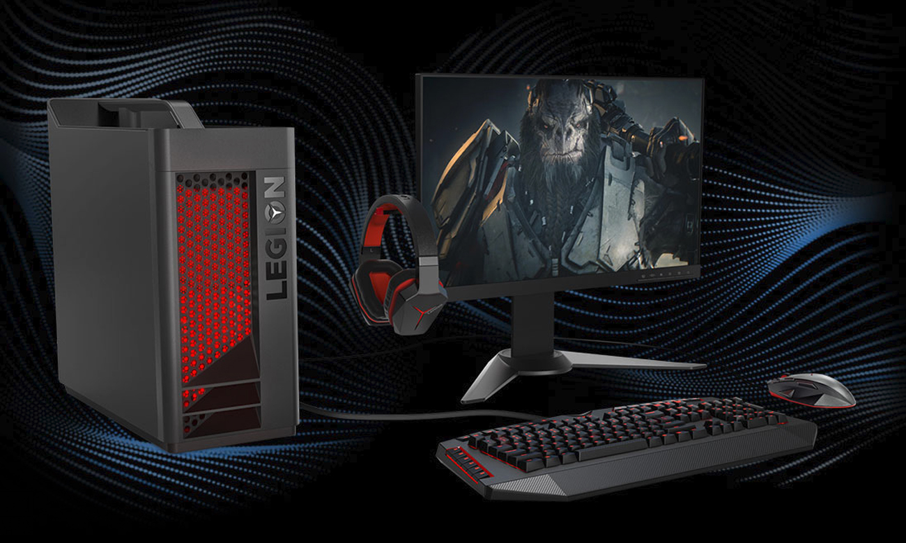 Lenovo Legion T530-28 imponujący dźwięk technologia Dolby Atmos