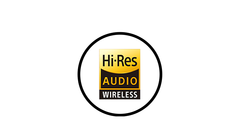 Ikona prezentująca logo Hi-Res Audio