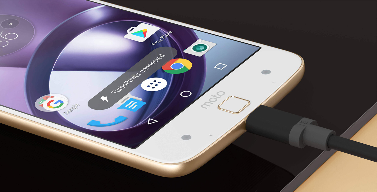 czarny Motorola Moto Z 2600 mAh bateria