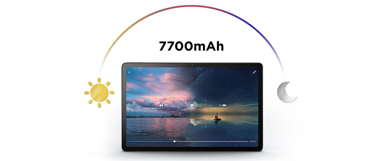 Tablet Lenovo Tab P11 i jego bateria 7700 mAh