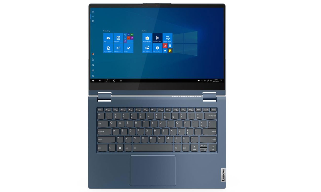Lenovo ThinkBook Yoga 14s wygodna klawiatura