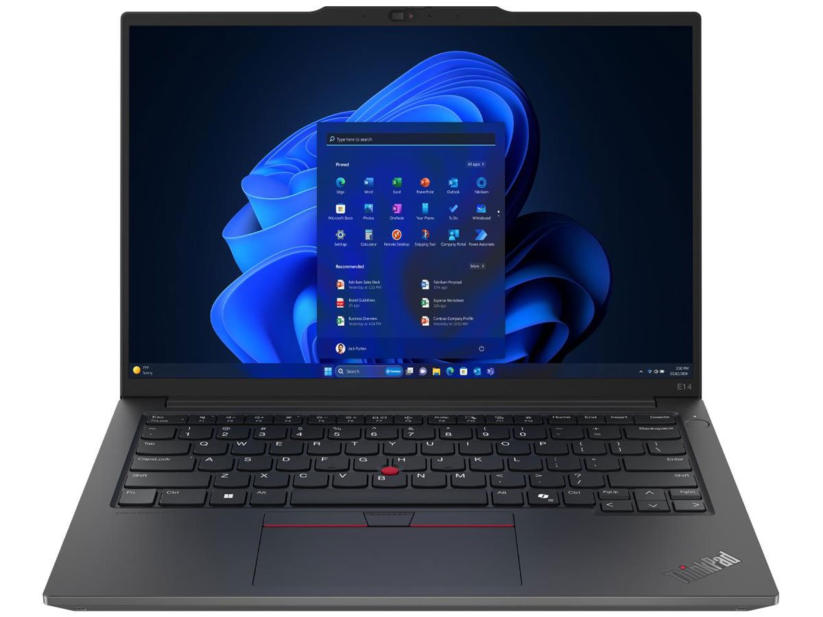 Lenovo ThinkPad E14 wygląd