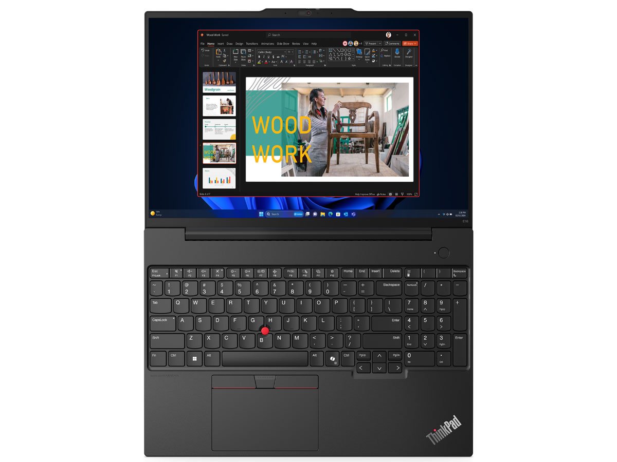 Lenovo ThinkPad E16 wygląd laptopa