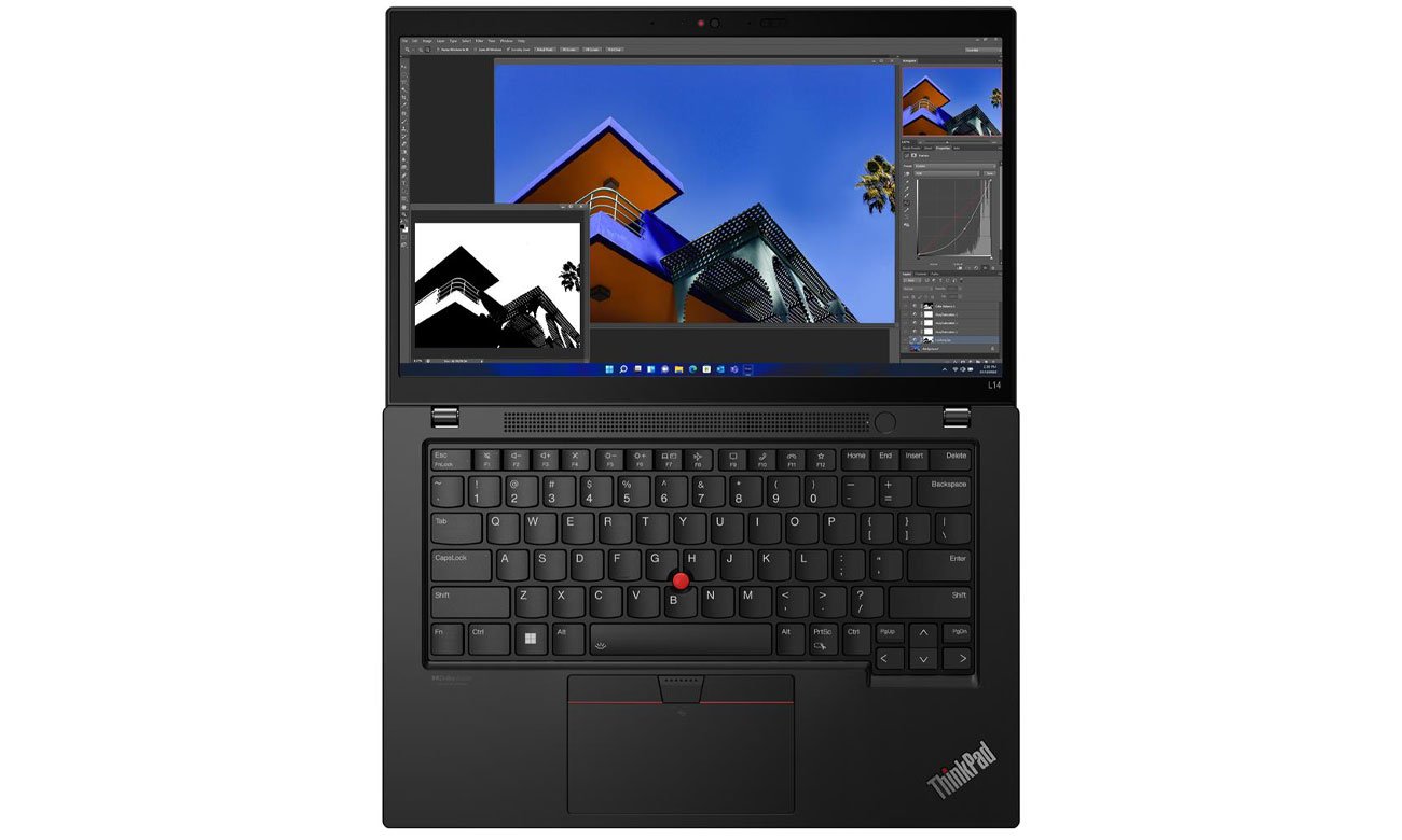 Клавиатура Lenovo ThinkPad L14, трекпоинт, тачпад