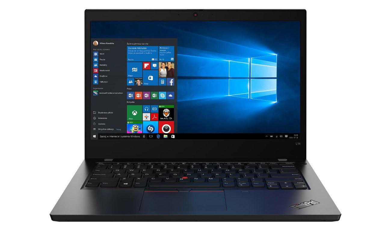 Lenovo ThinkPad L14 i510210U/16GB/512/Win10P  Notebooki / Laptopy 14