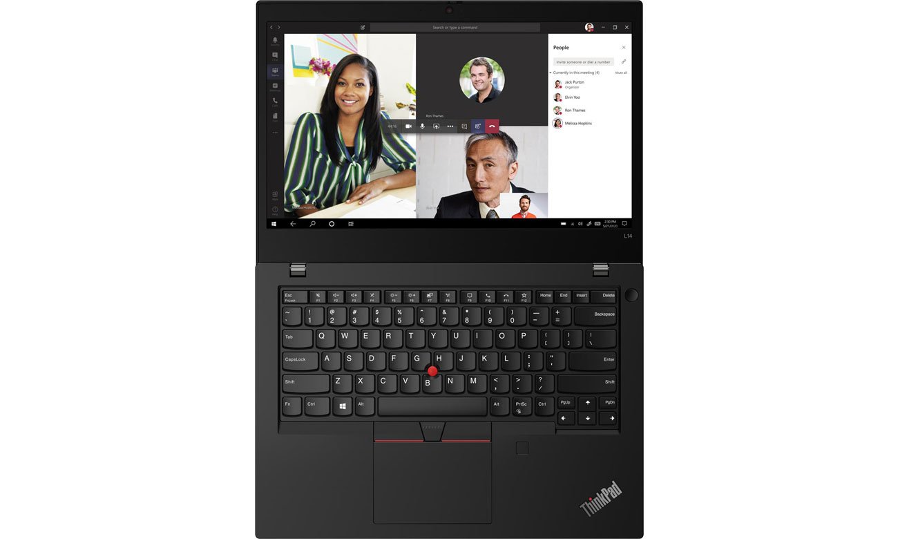 Lenovo ThinkPad L14 touchpad i klawiatura