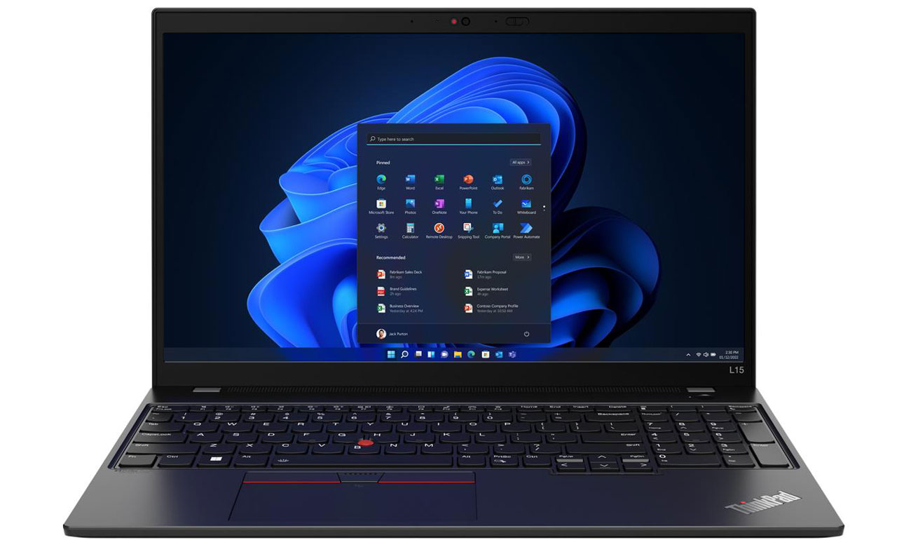 Lenovo ThinkPad L15 ekran