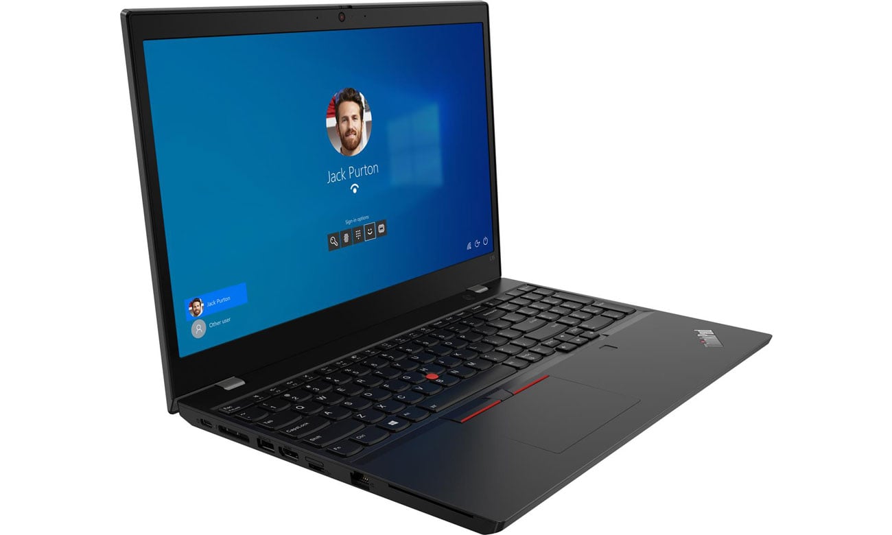 Lenovo ThinkPad L15 bezpieczne logowanie