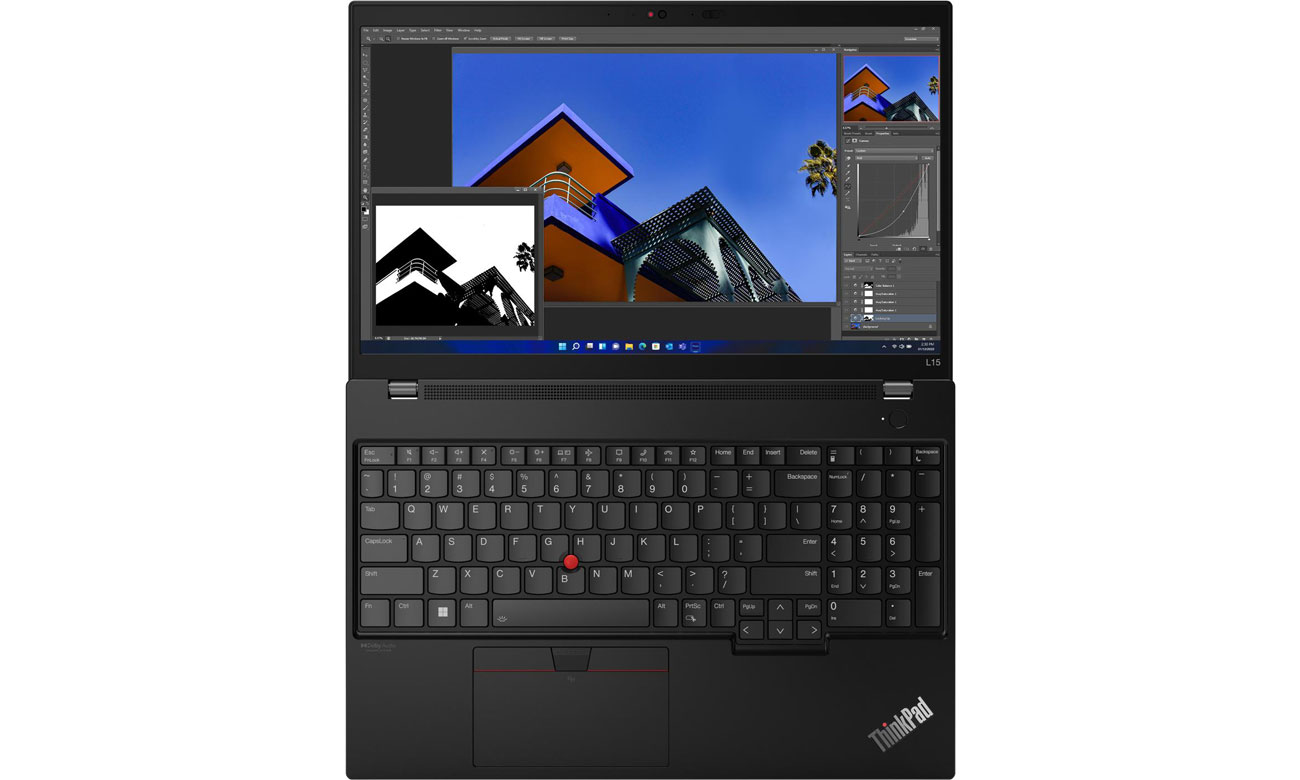 Lenovo ThinkPad L15 touchpad i klawiatura