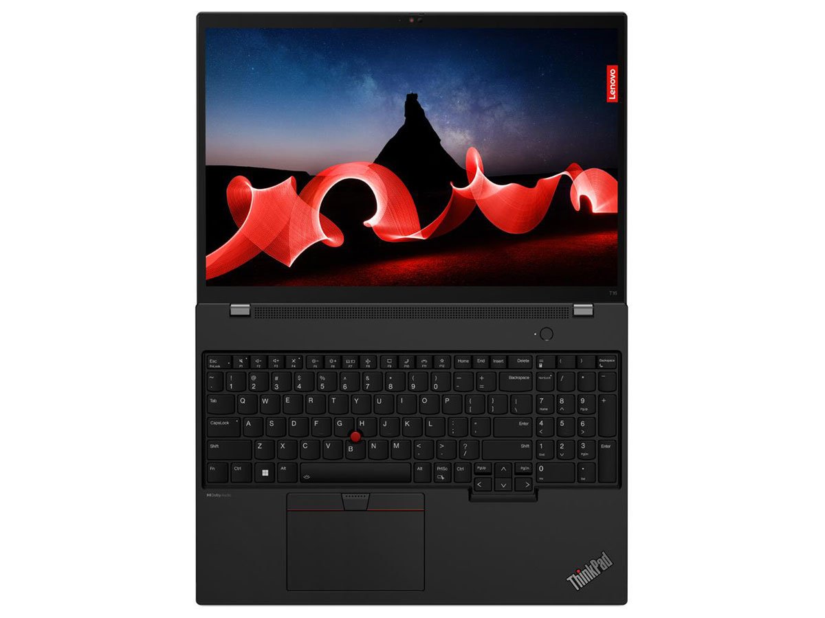 Lenovo ThinkPad T16 klawiatura i ekran