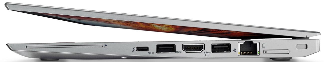 Lenovo ThinkPad T470s Srebrny technologia power bridge