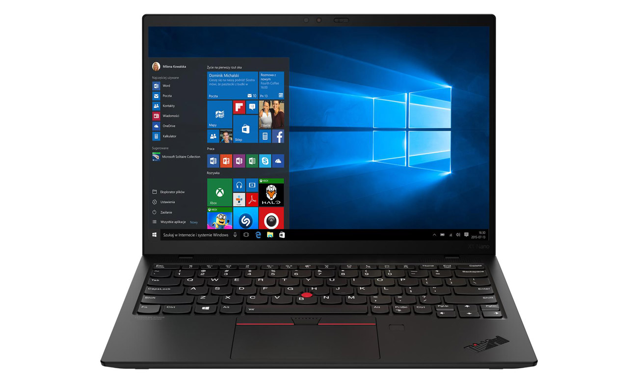 Lenovo ThinkPad X1 Nano i71160G7/16GB/512/Win10P  Notebooki / Laptopy