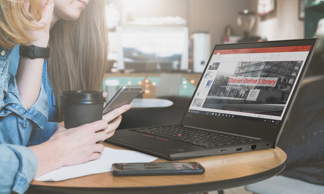 Lenovo ThinkPad E480 Wytrzymała, pojemna bateria