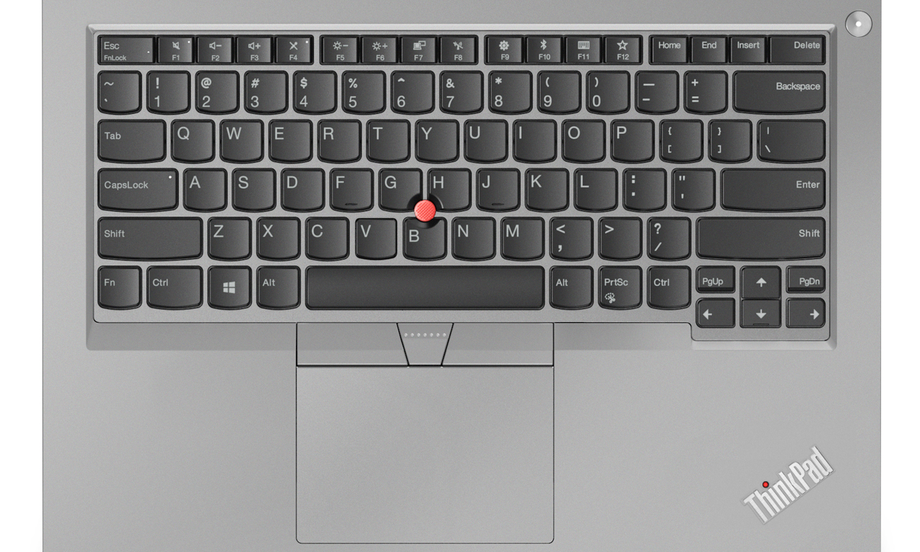 Lenovo ThinkPad E480 Ergonomiczna, odporna na zalanie klawiatura