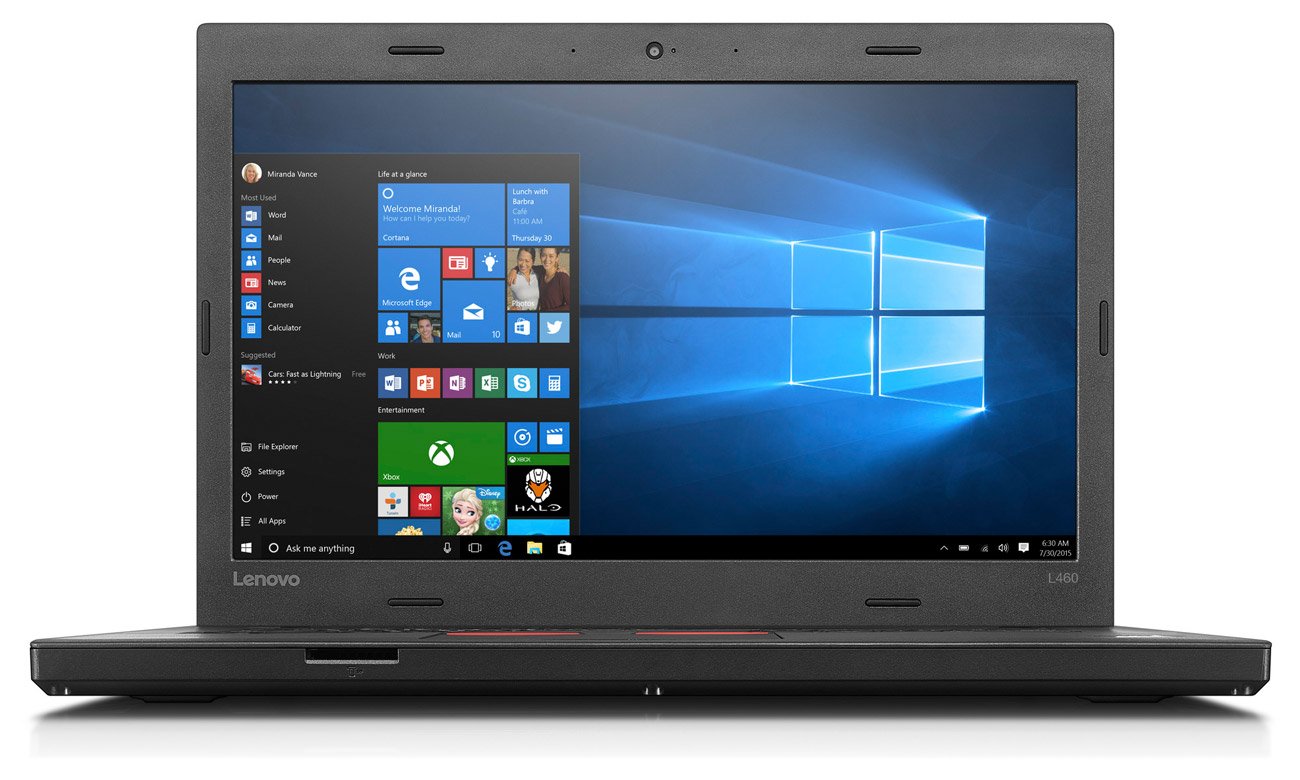 Lenovo L460 kamera HD