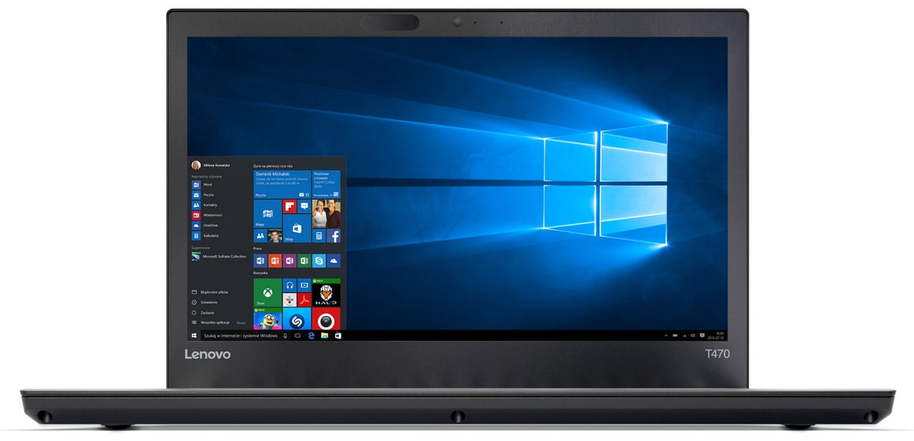 Procesor Intel Core i7 siódmej generacji w ThinkPad T470