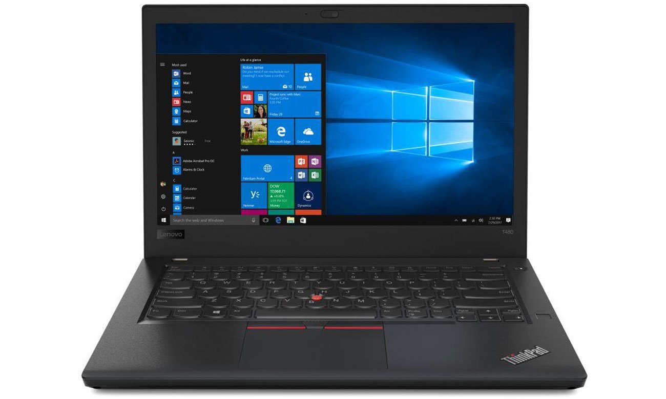 Lenovo ThinkPad T480 Legendarna wytrzymałość