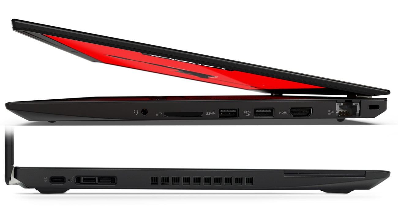 Lenovo ThinkPad T580 Bogata liczba funkcjonalnych portów