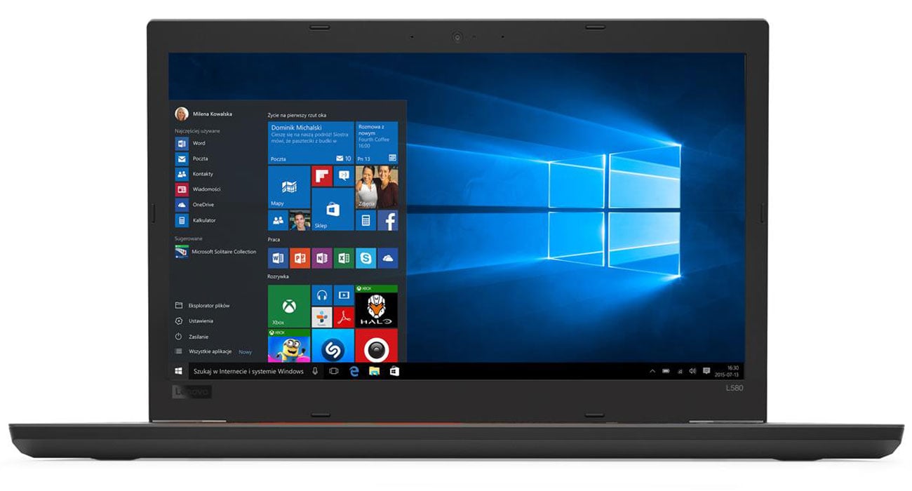 Lenovo Thinkpad L580 ekran Full HD IPS