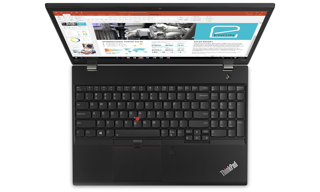 Lenovo ThinkPad P52s Cały dzień bez gniazdka, Wytrzymała i pojemna bateria