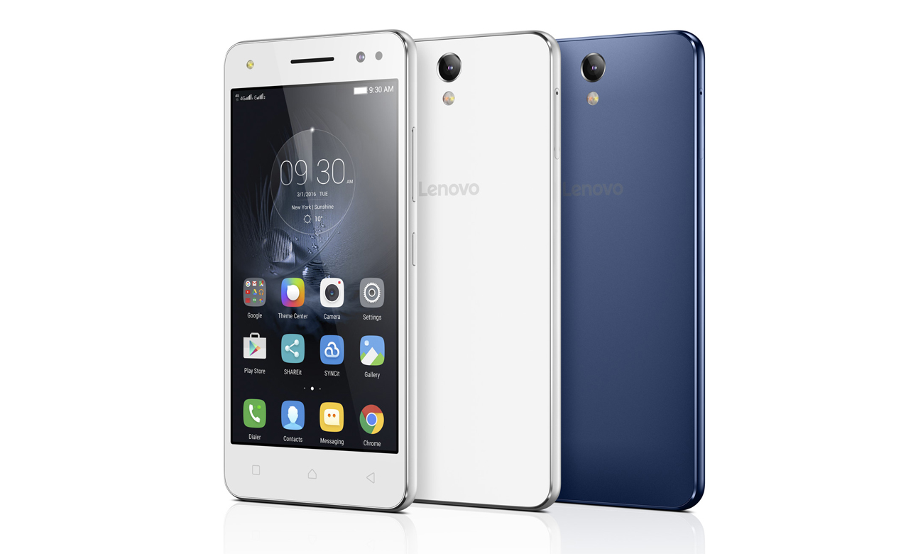 biały Lenovo Vibe S1 Lite obudowa ze szkła i metalu