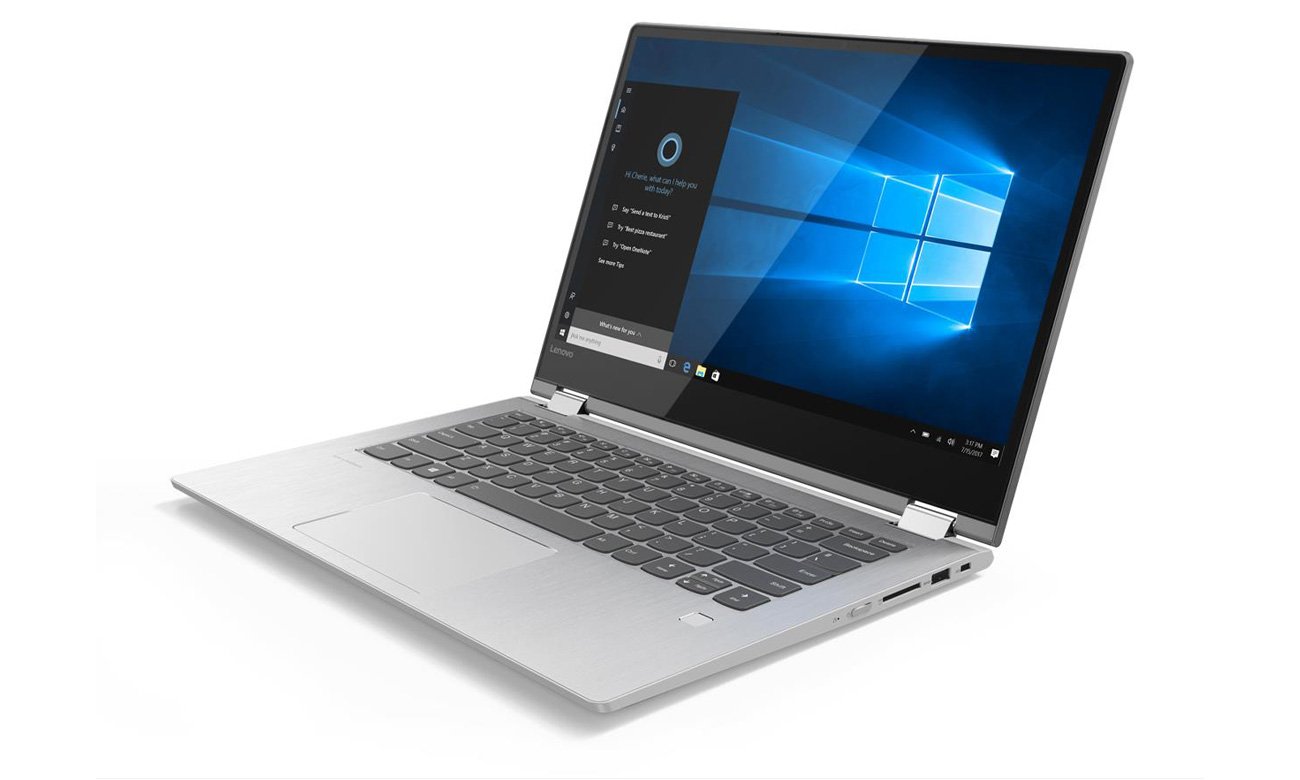 Lenovo Yoga 530 Wbudowany czytnik linii papilarnych