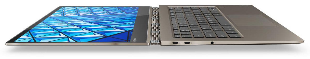 Lenovo Yoga 920 Uniwersalna łączność dwóch portów Thunderbolt