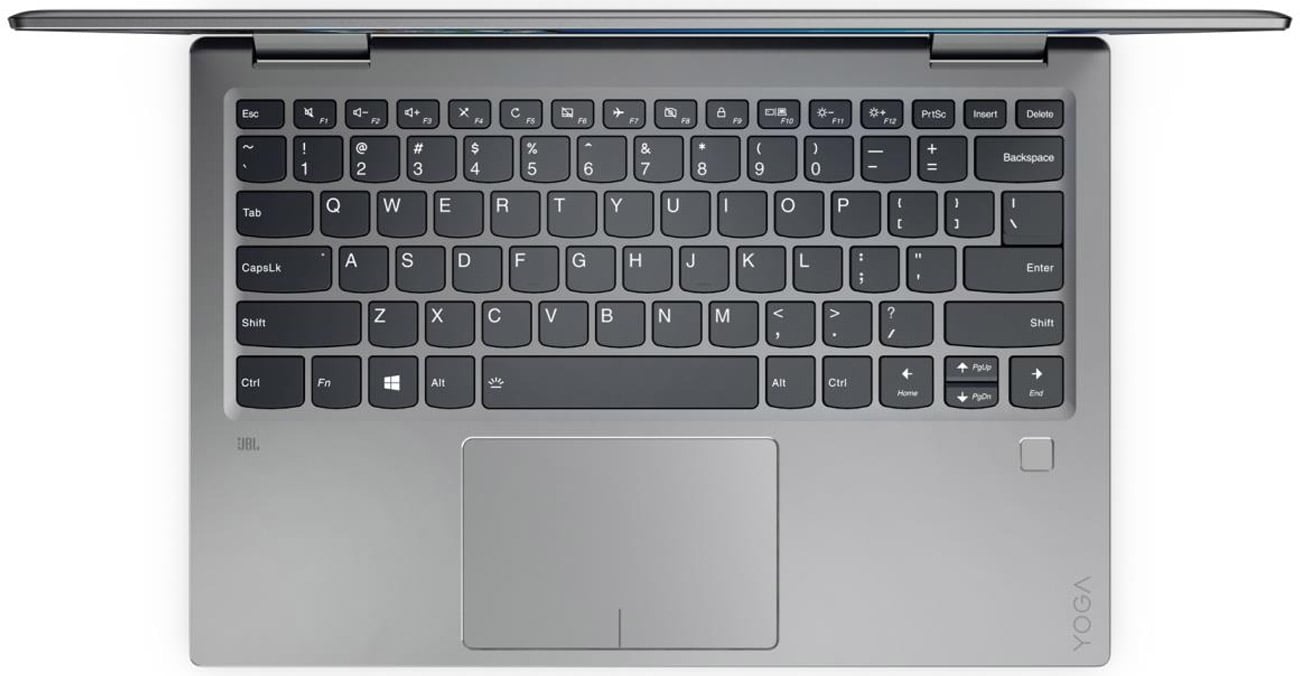 Lenovo YOGA 720 Czytnik linii papilarnych i Windows Hello